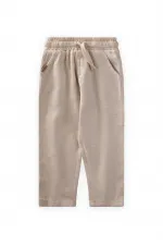 Keten Pantolon 1-7 Yaş Naturel