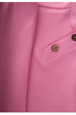 Raglan Sleeve Placket Boys Basic Suit 1-6 Years Pink