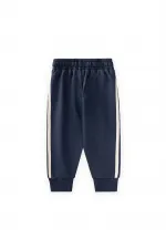 Şerit Detaylı Eşofman 1-10 Yaş Lacivert