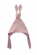 Rabbit Muslin Sleeping Companion (Washed) 40X40 cm Lilac