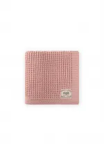 Thessaloniki Knit Blanket 80x100 (+/-5 cm) Salmon