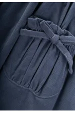 Jupe bleu marine 4-12 ans