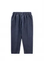 Pantalon à poches, bleu marine, 8-12 ans
