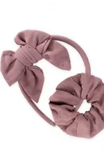 Taç Fiyoklu Lastikli Toka Seti Bakır