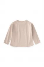 T-shirt saisonnier à manches longues, 1-7 ans, écru