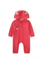 Zippered Overalls 0-3 Years Coral