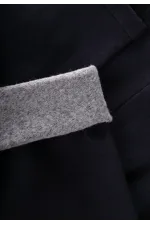 Basic Fleece Leggings, Ages 1-8, Navy Blue