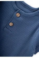 Fitilli Tulum 0-3 Yaş İndigo Mavi