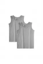 Two-Piece Wide-Strap Tank Top, Ages 2-11, Mink