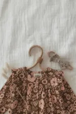 Gilet oversize à motifs, 1-5 ans, vert