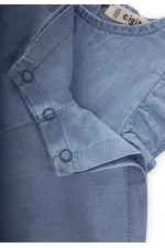 Salopette en jean bleue 0-3 ans