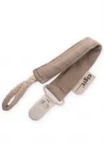 Baby Cotton Pacifier Holder 23 cm Mink