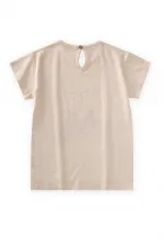 Boho Caravan Printed T-Shirt 8-12 Years Ecru