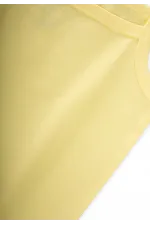 İkili İp Askılı Kız Atlet 2-11 Yaş Sarı