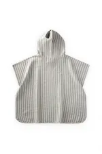 Muslin Poncho Standard Mint Striped