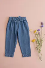 Havuç Kesim Kot Pantolon 0-5 Yaş Mavi
