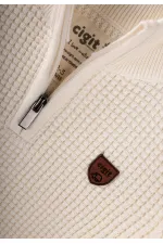 Pull Selanik Knitwear à fermeture éclair, 2-11 ans, écru