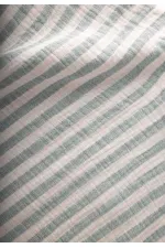 Muslin Poncho Standard Mint Striped