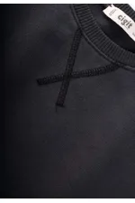 Ensemble cardigan basique et sweat-shirt à détails, noir, 3-8 ans