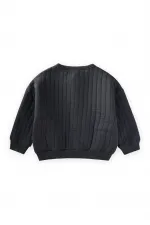 Kapitone Ceket 1-10 Yaş Antrasit