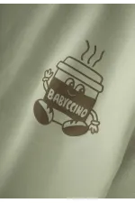 Ensemble chino imprimé Babyc 2-7 ans vert