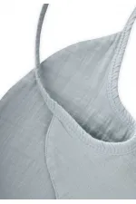 Organik Müslin Mama Önlüğü Su Yeşili