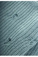 Pull Selanik en maille, 2-8 ans, vert menthe