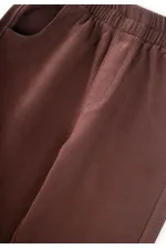 Baggy Pantolon 2-10 Yaş Bordo