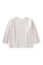 T-shirt basique saisonnier 8-14 ans Blanc cassé