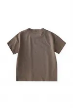 T-Shirt 1-8 Yaş Vizon