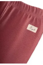 Tayt Pantolon 1-5 Yaş Gül Kurusu