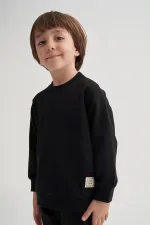 Basic Eşofman Takım 2-7 Yaş Siyah