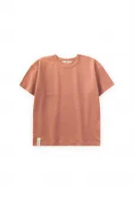Basic T-Shırt 1-10 Yaş Turuncu