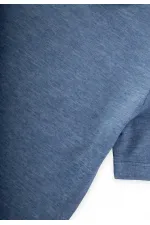 Sous-vêtement trois pièces à manches courtes pour garçon de 2 à 9 ans, bleu