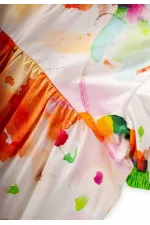 Poplin Jumpsuit 2-7 Years Orange