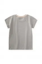 Palm Printed T-Shirt 2-8 Years Old Mint Green