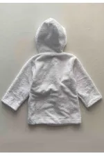 Çocuk Bornoz 2-9 Yaş Ekru