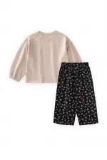 Ensemble de t-shirts à manches longues, 2-7 ans, blanc cassé