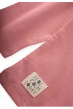 Seasonal T-Shirt with Label Detail, 2-10 Years Old, Pink