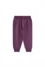 Ensemble de survêtement basique pour enfants de 1 à 5 ans - Prune