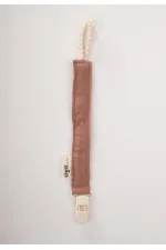 Baby Cotton Pacifier Holder 23 cm Light Brown