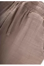 Capri en mousseline biologique 8-12 ans, taille S, couleur vison