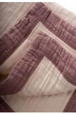 Couverture brute double couche à tuyauterie épaisse 85 x 90 cm en cuivre