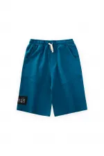 Capri de poche 8-12 ans Bleu pétrole