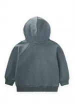 Gilet à capuche zippé pour enfants de 1 à 14 ans, vert amande Gilet à capuche zippé pour enfants de 1 à 14 ans, vert amande