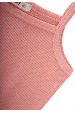 İkili İp Askılı Kız Atlet 2-11 Yaş Somon