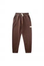 Long Track Pants for 2-8 Year Olds, Brown