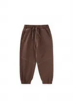 Gabardin Parçalı Pantolon 2-12 Yaş Kahverengi Gabardin Parçalı Pantolon 2-12 Yaş Kahverengi