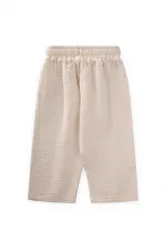 Müslin Pantolon 1-10 Yaş Krem
