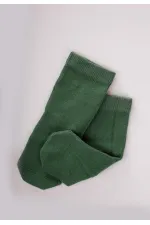 Çocuk Çorabı 2-9 Yaş Haki Yeşil